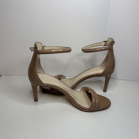 Kenneth Cole New York Milania Leather Strappy Ankle High Heel Womens Open Toe - Picture 10 of 10